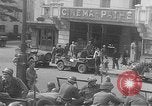 Image of American soldiers at French cafe Le Mans France, 1944, second 11 stock footage video 65675055594