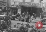 Image of American soldiers at French cafe Le Mans France, 1944, second 12 stock footage video 65675055594