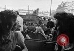 Image of American soldiers at French cafe Le Mans France, 1944, second 35 stock footage video 65675055594