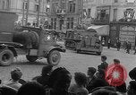 Image of American soldiers at French cafe Le Mans France, 1944, second 52 stock footage video 65675055594
