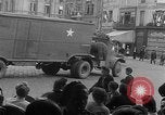 Image of American soldiers at French cafe Le Mans France, 1944, second 53 stock footage video 65675055594