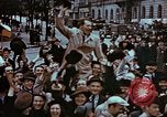 Image civils tchèque Pilsen Tchécoslovaquie, 1945, de la seconde 18 séquences d'archives historiques vidéo 65675055601