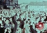 Image of German prisoners march Pilsen Czechoslovakia, 1945, second 6 stock footage video 65675055604