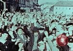 Image of German prisoners march Pilsen Czechoslovakia, 1945, second 8 stock footage video 65675055604