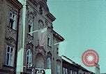 Image of German prisoners march Pilsen Czechoslovakia, 1945, second 9 stock footage video 65675055604