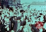 Image of German prisoners march Pilsen Czechoslovakia, 1945, second 14 stock footage video 65675055604
