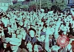 Image of German prisoners march Pilsen Czechoslovakia, 1945, second 22 stock footage video 65675055604