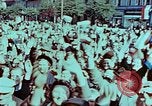 Image of German prisoners march Pilsen Czechoslovakia, 1945, second 23 stock footage video 65675055604