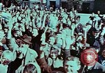 Image of German prisoners march Pilsen Czechoslovakia, 1945, second 27 stock footage video 65675055604