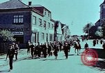 Image of German prisoners march Pilsen Czechoslovakia, 1945, second 29 stock footage video 65675055604
