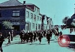 Image of German prisoners march Pilsen Czechoslovakia, 1945, second 30 stock footage video 65675055604
