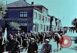 Image of German prisoners march Pilsen Czechoslovakia, 1945, second 35 stock footage video 65675055604