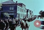Image of German prisoners march Pilsen Czechoslovakia, 1945, second 38 stock footage video 65675055604