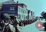 Image of German prisoners march Pilsen Czechoslovakia, 1945, second 40 stock footage video 65675055604