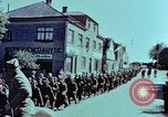 Image of German prisoners march Pilsen Czechoslovakia, 1945, second 41 stock footage video 65675055604