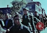 Image of German prisoners march Pilsen Czechoslovakia, 1945, second 54 stock footage video 65675055604