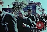Image of German prisoners march Pilsen Czechoslovakia, 1945, second 55 stock footage video 65675055604