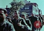 Image of German prisoners march Pilsen Czechoslovakia, 1945, second 57 stock footage video 65675055604