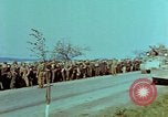 Image of German troops that have surrendered Pilsen Czechoslovakia, 1945, second 27 stock footage video 65675055607