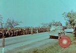 Image of German troops that have surrendered Pilsen Czechoslovakia, 1945, second 50 stock footage video 65675055607