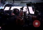 Image of navigator watches radarscope Philippines, 1979, second 17 stock footage video 65675055622