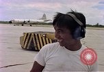 Standbild C-141A Flugzeug Diego Garcia Insel im Indischen Ozean, 1979, aus Sekunde 10 historischem Filmmaterial Videoclip 65675055635