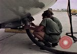 Standbild C-141A Flugzeug Diego Garcia Insel im Indischen Ozean, 1979, aus Sekunde 53 historischem Filmmaterial Videoclip 65675055635