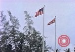 Standbild Aktivitäten am Strand Diego Garcia Insel im Indischen Ozean, 1979, aus Sekunde 20 historischem Filmmaterial Videoclip 65675055637