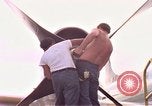 Standbild P-3C Orion Flugzeuge Diego Garcia Insel im Indischen Ozean, 1979, aus Sekunde 24 historischem Filmmaterial Videoclip 65675055638