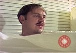 Image of airmen in trailer Diego Garcia Island Indian Ocean, 1979, second 18 stock footage video 65675055643