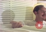 Image of airmen in trailer Diego Garcia Island Indian Ocean, 1979, second 21 stock footage video 65675055643