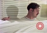 Image of airmen in trailer Diego Garcia Island Indian Ocean, 1979, second 27 stock footage video 65675055643