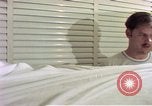 Image of airmen in trailer Diego Garcia Island Indian Ocean, 1979, second 28 stock footage video 65675055643