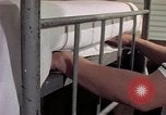 Image of airmen in trailer Diego Garcia Island Indian Ocean, 1979, second 36 stock footage video 65675055643