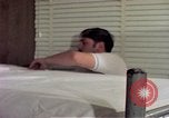 Image of airmen in trailer Diego Garcia Island Indian Ocean, 1979, second 49 stock footage video 65675055643