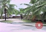 Standbild Gebäude am Strand Diego Garcia Insel im Indischen Ozean, 1979, aus Sekunde 31 historischem Filmmaterial Videoclip 65675055647