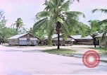Standbild Gebäude am Strand Diego Garcia Insel im Indischen Ozean, 1979, aus Sekunde 36 historischem Filmmaterial Videoclip 65675055647