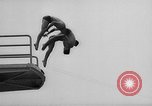 Image of diving stunts New York United States USA, 1958, second 10 stock footage video 65675055657