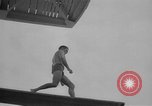 Image of diving stunts New York United States USA, 1958, second 21 stock footage video 65675055657
