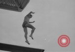 Image of diving stunts New York United States USA, 1958, second 22 stock footage video 65675055657