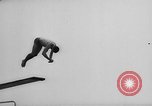 Image of diving stunts New York United States USA, 1958, second 26 stock footage video 65675055657