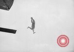 Image of diving stunts New York United States USA, 1958, second 41 stock footage video 65675055657