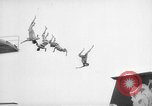 Image of diving stunts New York United States USA, 1958, second 56 stock footage video 65675055657