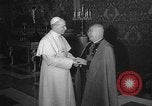 Image of Pope Pius XII Vatican City Rome Italy, 1958, second 34 stock footage video 65675055658