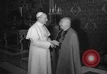 Image of Pope Pius XII Vatican City Rome Italy, 1958, second 35 stock footage video 65675055658