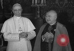 Image of Pope Pius XII Vatican City Rome Italy, 1958, second 38 stock footage video 65675055658