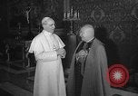 Image of Pope Pius XII Vatican City Rome Italy, 1958, second 46 stock footage video 65675055658