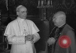 Image of Pope Pius XII Vatican City Rome Italy, 1958, second 50 stock footage video 65675055658