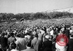 Standbild der heiligen Bernadette's Centennial Washington DC USA, 1958, aus Sekunde 14 historischem Filmmaterial Videoclip 65675055661