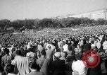 Standbild der heiligen Bernadette's Centennial Washington DC USA, 1958, aus Sekunde 15 historischem Filmmaterial Videoclip 65675055661